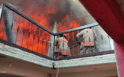 Incendio en fabrica clandestina